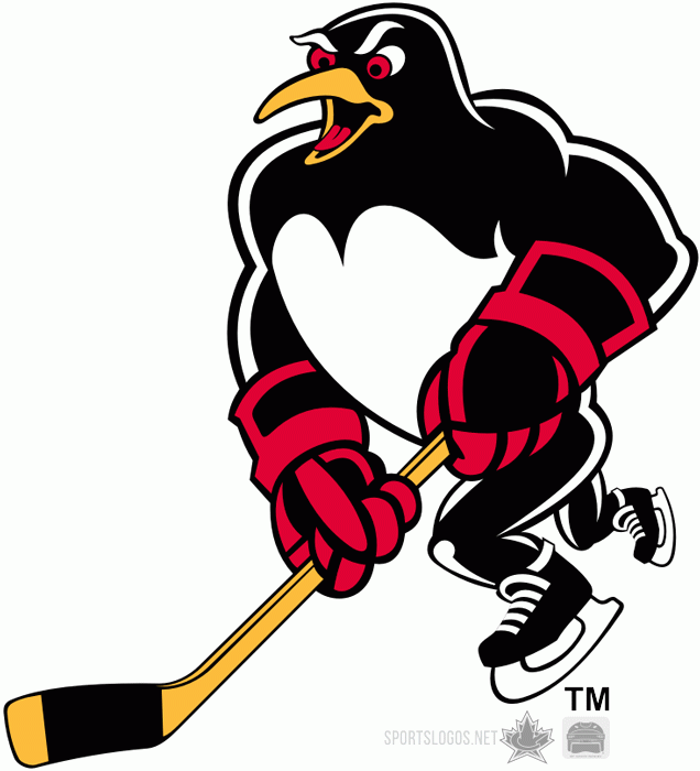Wilkes-Barre Scranton Penguins 1999 00-2003 04 Secondary Logo iron on transfers for clothing